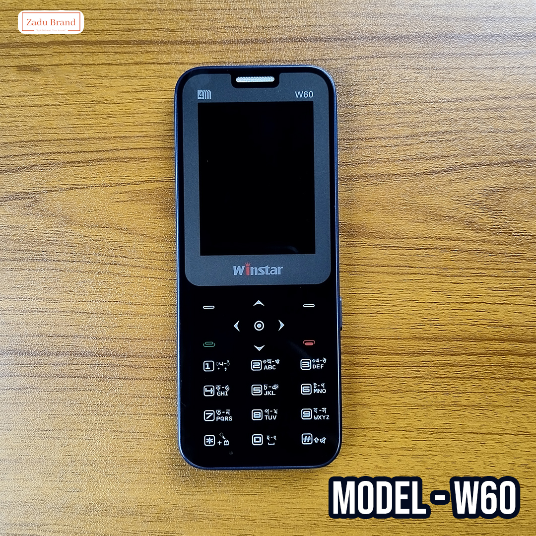 W60 Classic Luxury Design Phone - 4sim -powerful torch-2200mah Fix Big Battery-1 years warranty