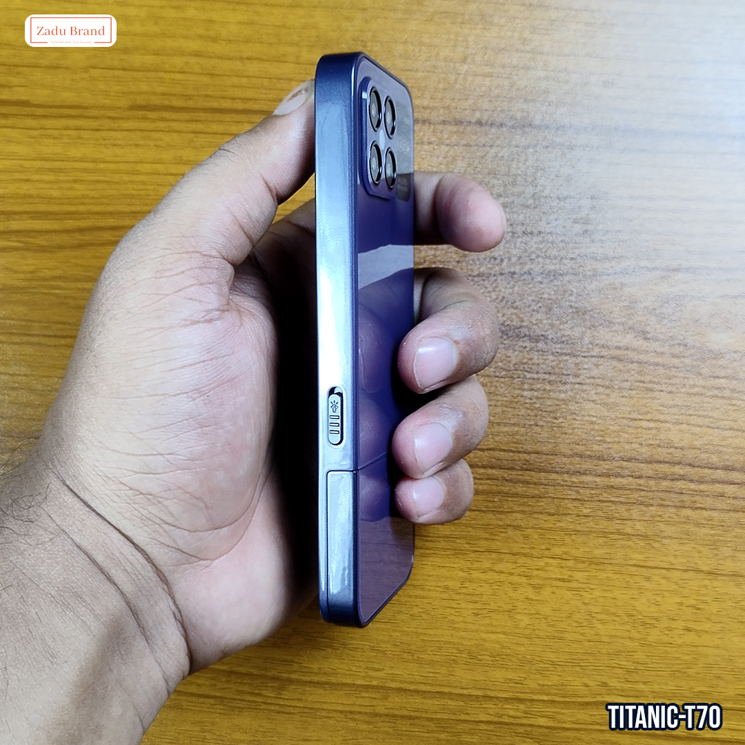 T70 Luxury Slim Design-2.4 Display- 4sim -powerful torch-2200mah Fix Big Battery-1 years warranty-DARK BLUE